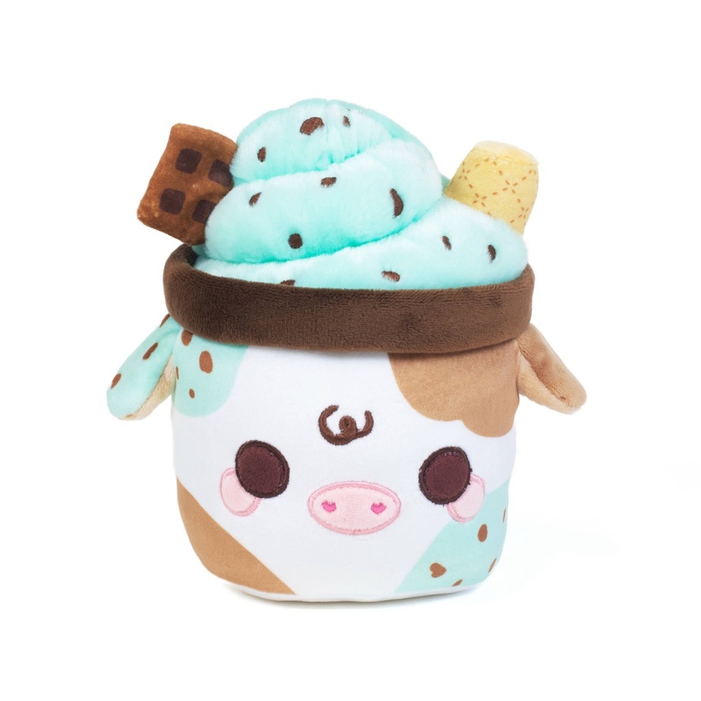 Cuddle Barn Mint Chocolate Chip Mooshake Plush Toy